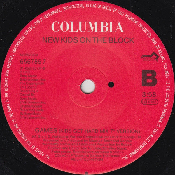 New Kids On The Bloc - Call It What You Want - Used Vinyl Record 7" image 4