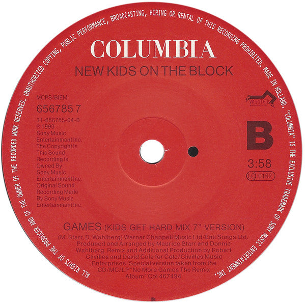 New Kids On The Bloc - Call It What You Want - Used Vinyl Record 7" image 5
