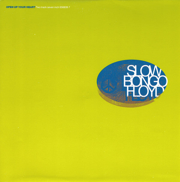 Slow Bongo Floyd - Open Up Your Heart - Used Vinyl Record 7" image 5