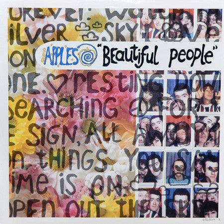 Apples - Beautiful People - Used Vinyl Record 7" image 1
