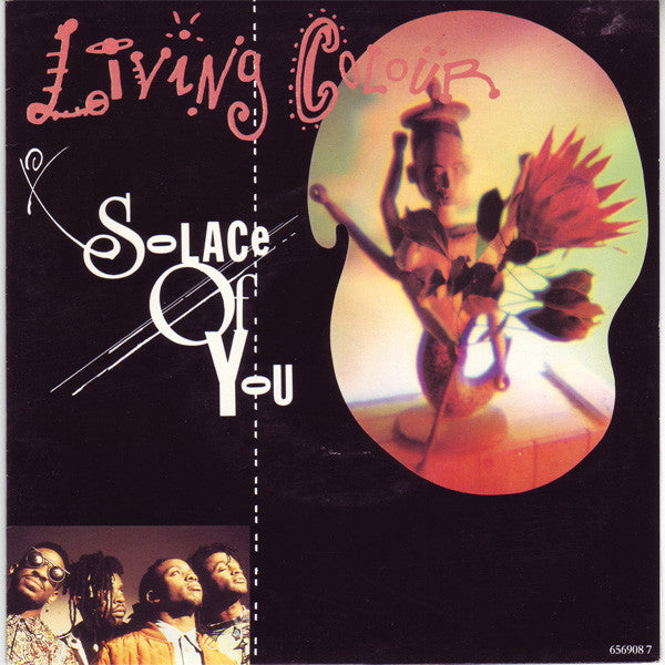 Living Colour - Solace Of You - Used Vinyl Record 7" image 1