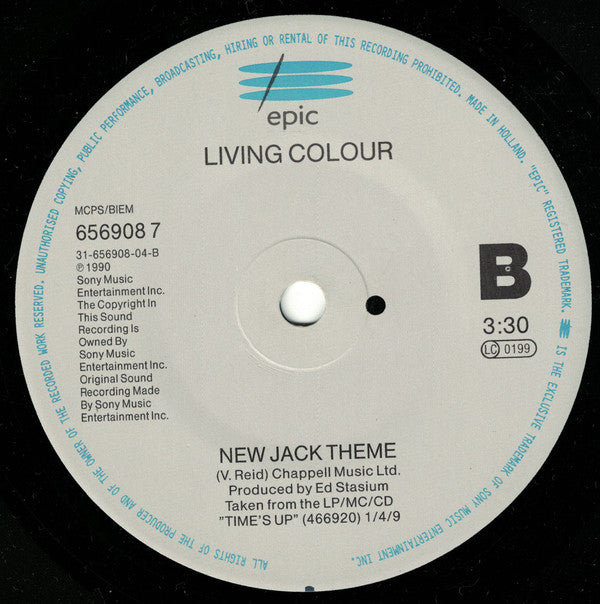Living Colour - Solace Of You - Used Vinyl Record 7" image 4