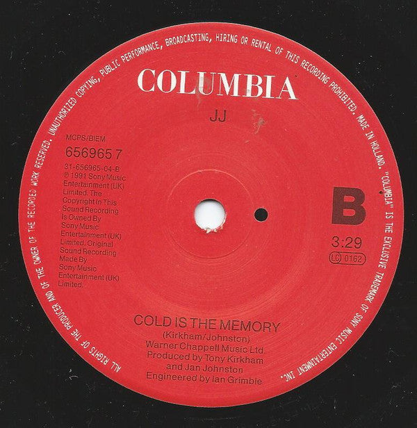 J.J. - Crying Over You - Used Vinyl Record 7" image 7