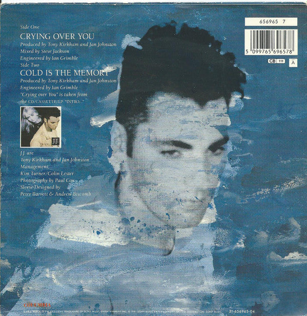 J.J. - Crying Over You - Used Vinyl Record 7" image 8