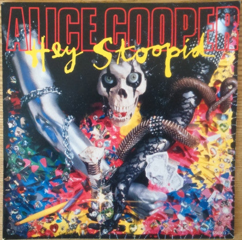 Alice Cooper - Hey Stoopid - Used Vinyl Record 7" image 1