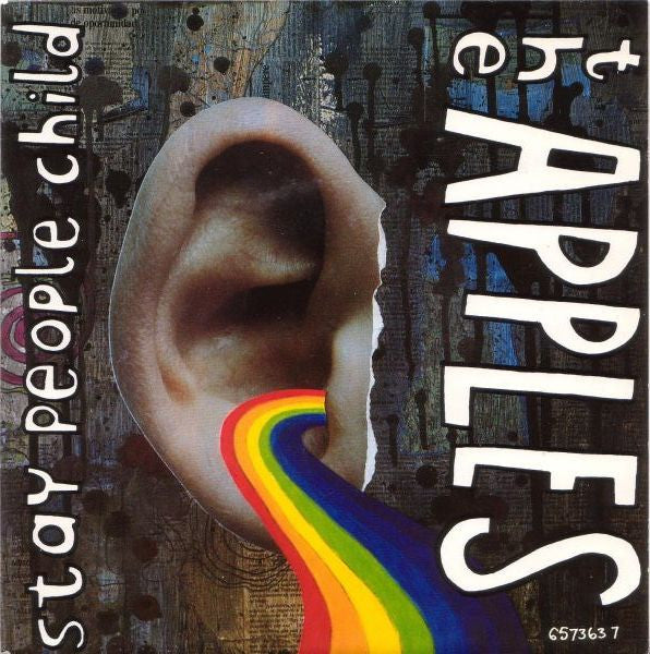 Apples - Stay People Child - Used Vinyl Record 7" image 5