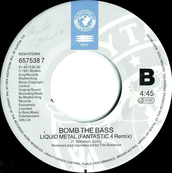Bomb The Bass - Air You Breathe - Used Vinyl Record 7" image 4