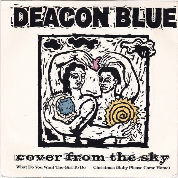 Deacon Blue - Cover From The Sky - Used Vinyl Record 7" image 1