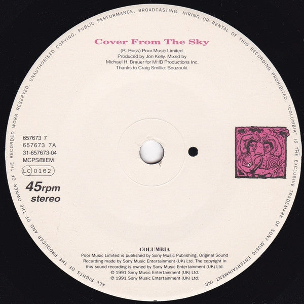 Deacon Blue - Cover From The Sky - Used Vinyl Record 7" image 7