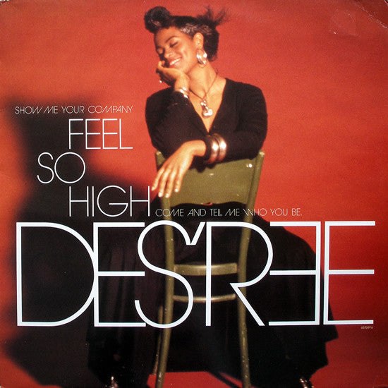 Des'ree - Feel So High - Used Vinyl Record 12" image 1