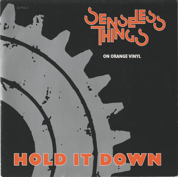 Senseless Things - Hold It Down - Used Vinyl Record 7" image 1