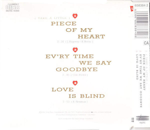 Erma Franklin - (Take A Little) Piece Of My Heart - Used CD image 2