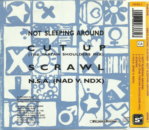 Ned's Atomic Dustbin - Not Sleeping Around - Used CD image 2