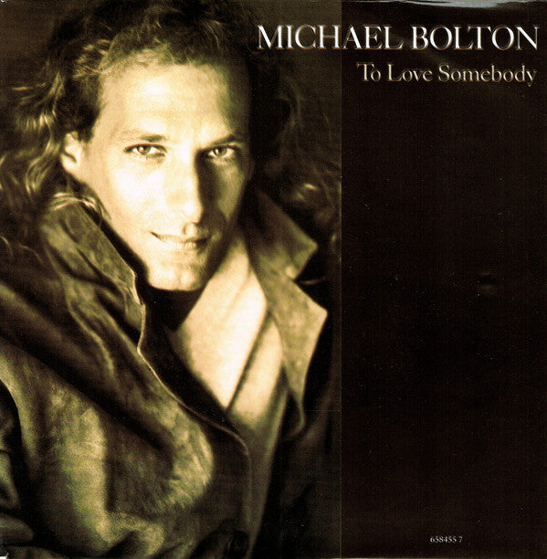 Michael Bolton - To Love Somebody - Used Vinyl Record 7" image 6