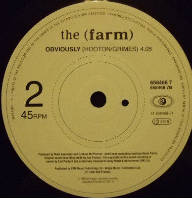 Farm - Don't You Want Me - Used Vinyl Record 7" image 4