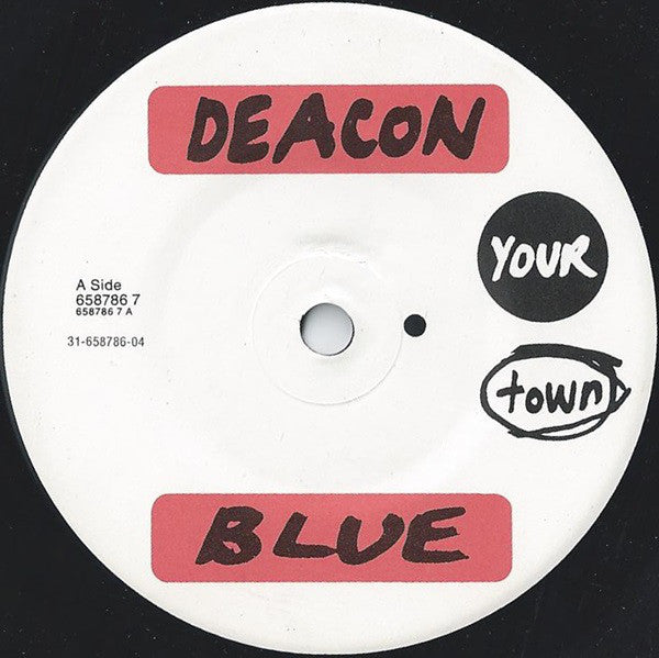 Deacon Blue - Your Town - Used Vinyl Record 7" image 3