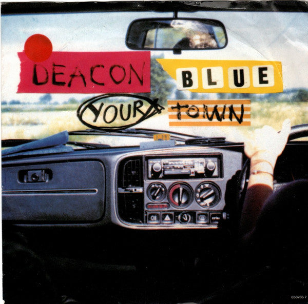 Deacon Blue - Your Town - Used Vinyl Record 7" image 5