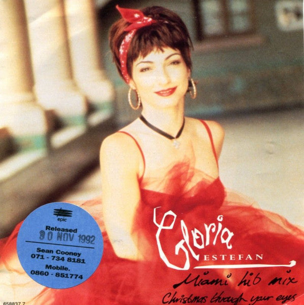 Gloria Estefan - Miami Hit Mix / Christmas Through Your Eyes - Used V image 5