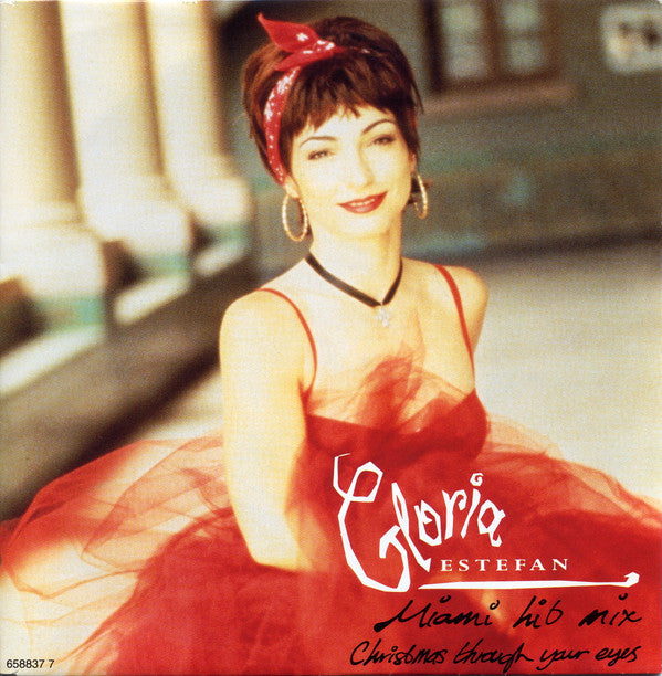 Gloria Estefan - Miami Hit Mix / Christmas Through Your Eyes - Used V image 6