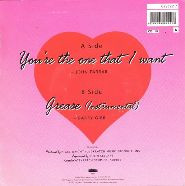Craig McLachlan - You're The One That I Want - Used Vinyl Record 7" image 2