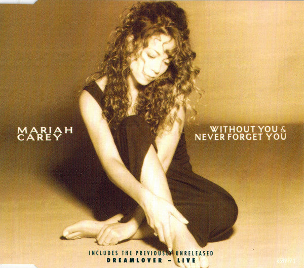 Mariah Carey - Without You & Never Forget You - Used CD image 1