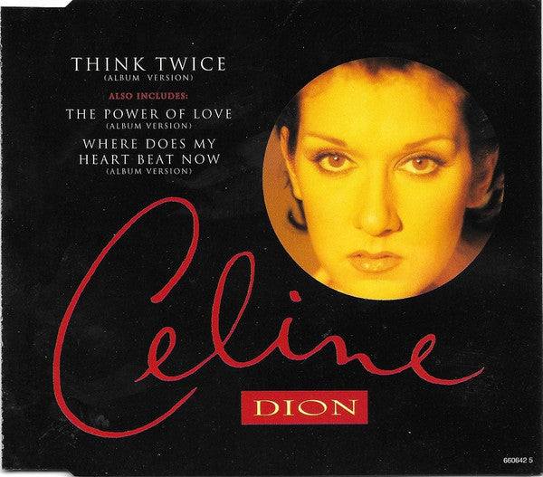 Celine Dion - Think Twice - Used CD image 1