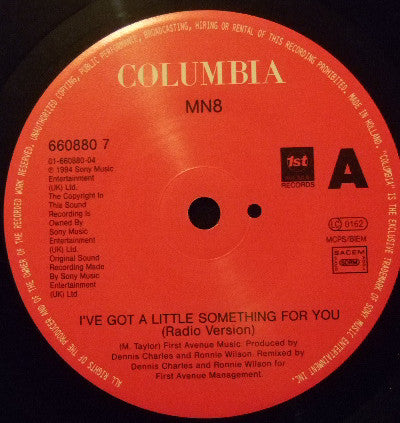 MN8 - I've Got A Little Something For You - Used Vinyl Record 7" image 3