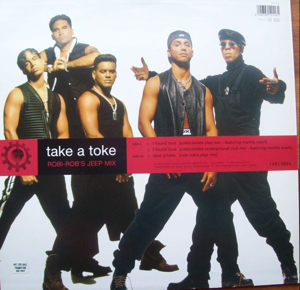 C + C Music Factory - I Found Love / Take A Toke - Used Vinyl Record 12" image 6