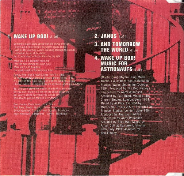 Boo Radleys - Wake Up Boo! - Used CD image 9