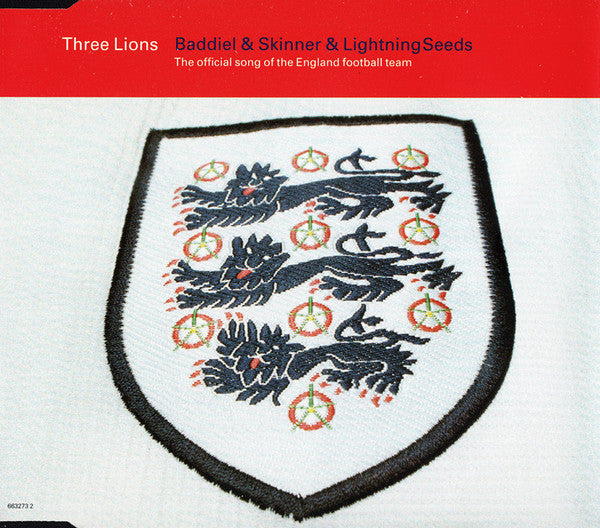 Baddiel & Skinner - Three Lions - Used CD image 1