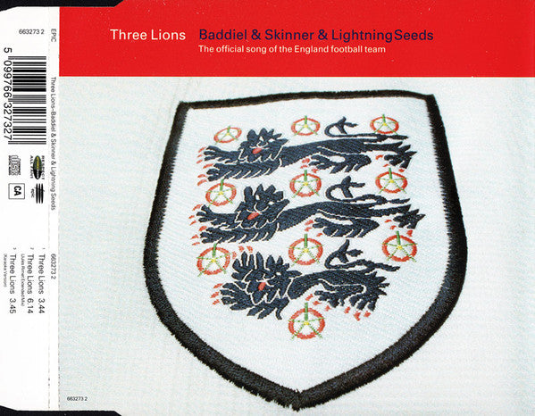 Baddiel & Skinner - Three Lions - Used CD image 4