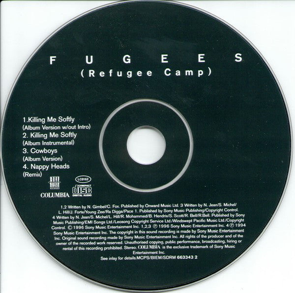 Fugees - Killing Me Softly - Used CD image 3