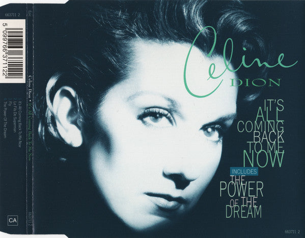 Celine Dion - It's All Coming Back To Me Now - Used CD image 2