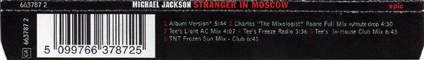 Michael Jackson - Stranger In Moscow - Used CD image 2