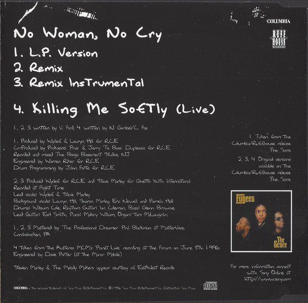Fugees - No Woman, No Cry - Used CD image 7