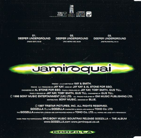 Jamiroquai - Deeper Underground - Used CD image 3