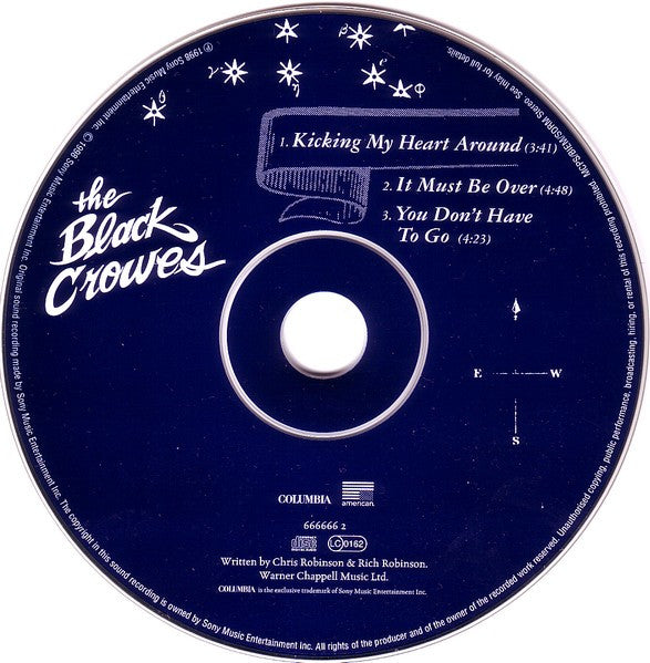 Black Crowes - Kicking My Heart Around - Used CD image 3