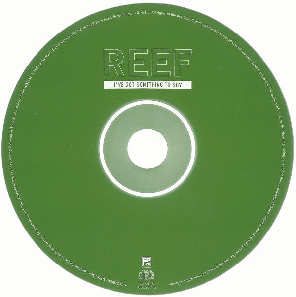 Reef - I've Got Something To Say - Used CD image 8