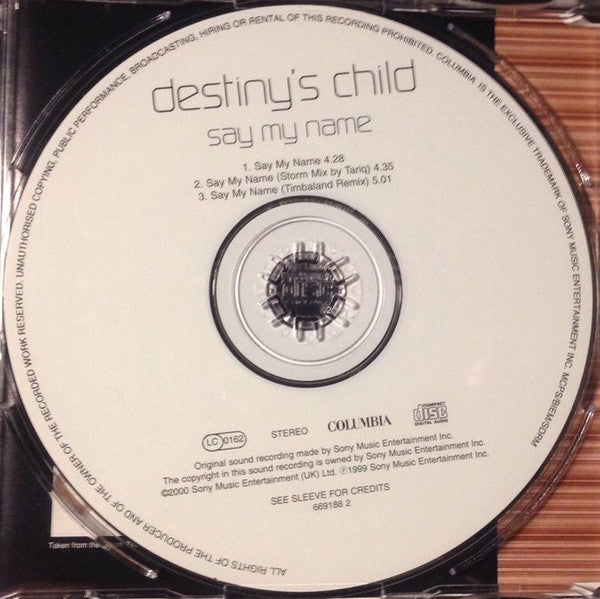 Destiny's Child - Say My Name - Used CD image 10