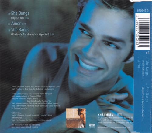 Ricky Martin - She Bangs - Used CD image 2
