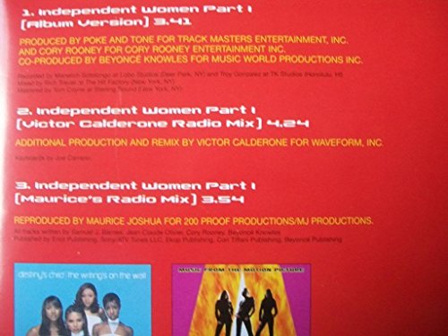 Destiny's Child - Independent Women Part II - Used CD image 2