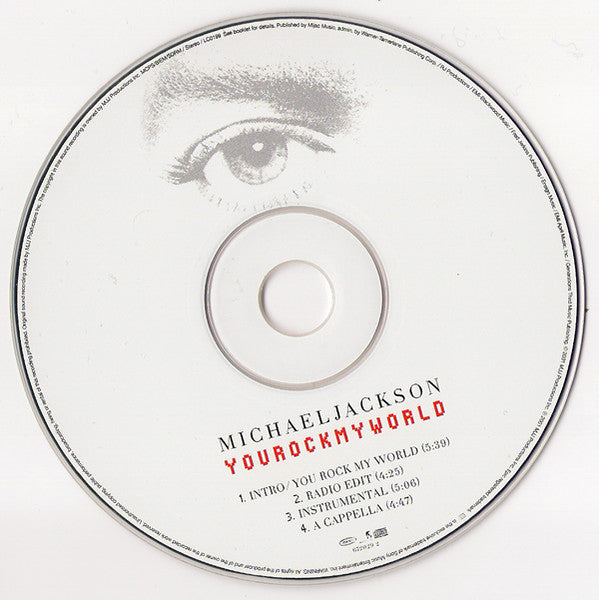 Michael Jackson - You Rock My World - Used CD image 6
