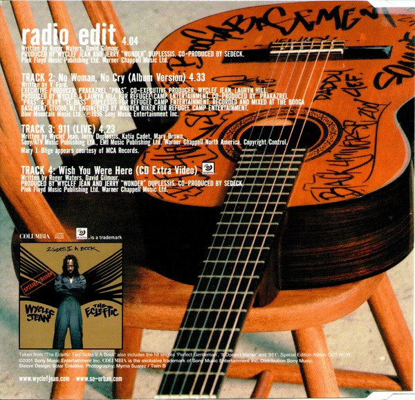 Wyclef Jean - Wish You Were Here - Used CD image 2
