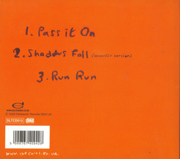 Coral - Pass It On - Used CD image 8