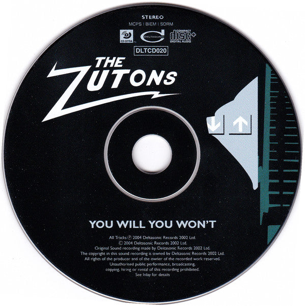 Zutons - You Will You Won't... - Used CD image 3