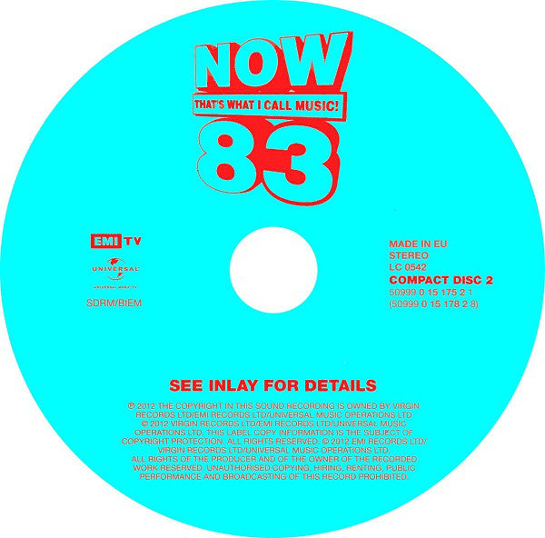 Various - Now That's What I Call Music! 83 - Used CD image 5