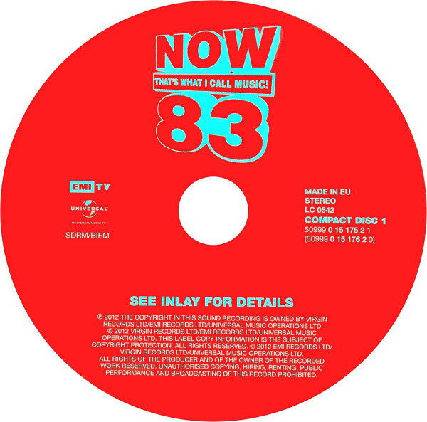 Various - Now That's What I Call Music! 83 - Used CD image 9