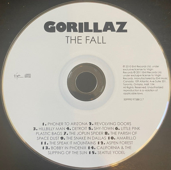 Gorillaz - Fall - CD image 3