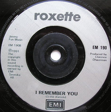 Roxette - Fading Like A Flower (Every Time You Leave) - Used Vinyl Re image 4