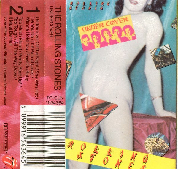 Rolling Stones - Undercover - Used Cassette image 2